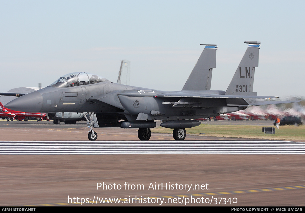 Aircraft Photo of 91-0301 / AF91-301 | McDonnell Douglas F-15E Strike Eagle | USA - Air Force | AirHistory.net #37340