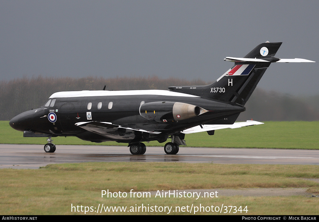 Aircraft Photo of XS730 | Hawker Siddeley HS-125-2 Dominie T1 | UK - Air Force | AirHistory.net #37344