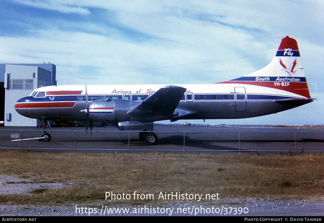 Aircraft Photo of VH-BZF | Convair 440-97 Metropolitan | Airlines of South Australia - ASA | AirHistory.net #37390