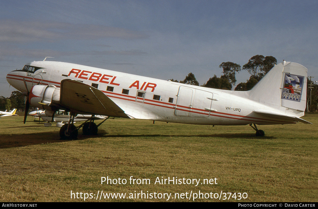 Aircraft Photo of VH-UPQ | Douglas C-47B Skytrain | Rebel Air | AirHistory.net #37430