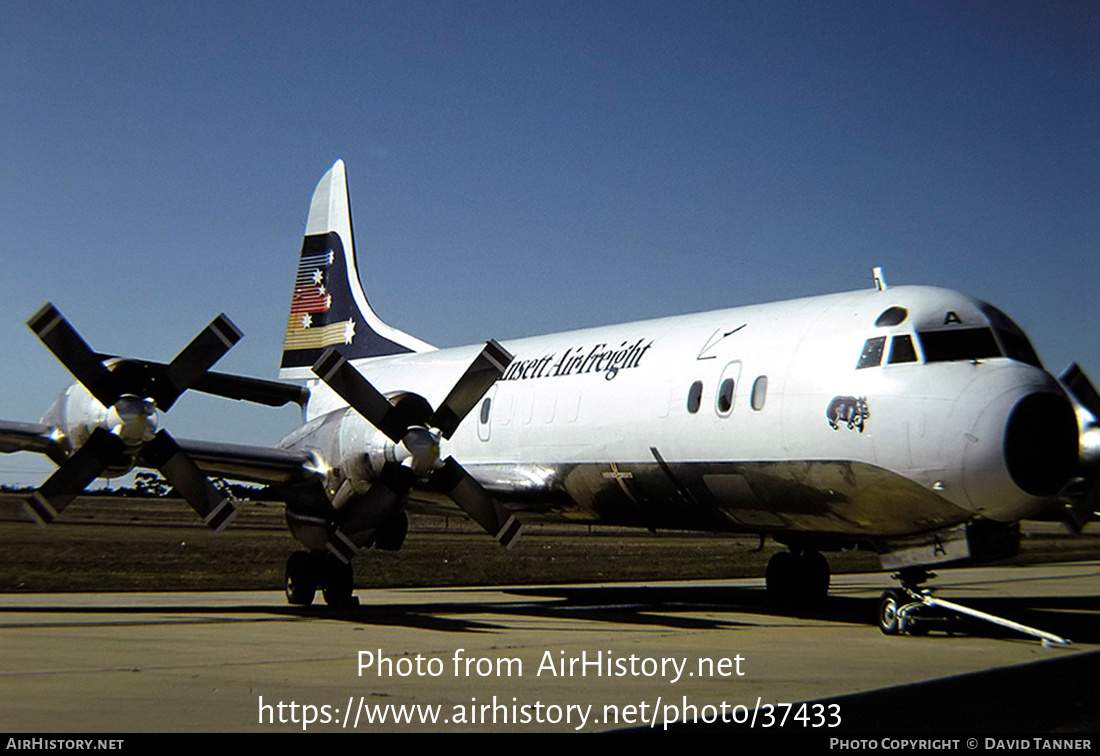 Aircraft Photo of VH-RMA | Lockheed L-188A(F) Electra | Ansett Air Freight | AirHistory.net #37433