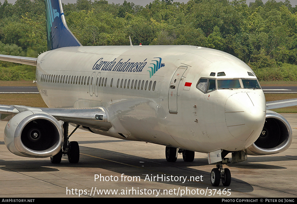 Aircraft Photo of PKGWU Boeing 7374Q8 Garuda Indonesia