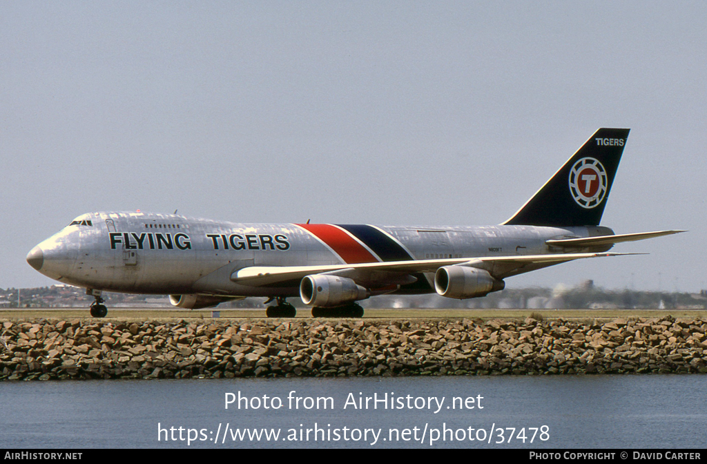 Aircraft Photo of N809FT | Boeing 747-2R7F/SCD | Flying Tigers | AirHistory.net #37478