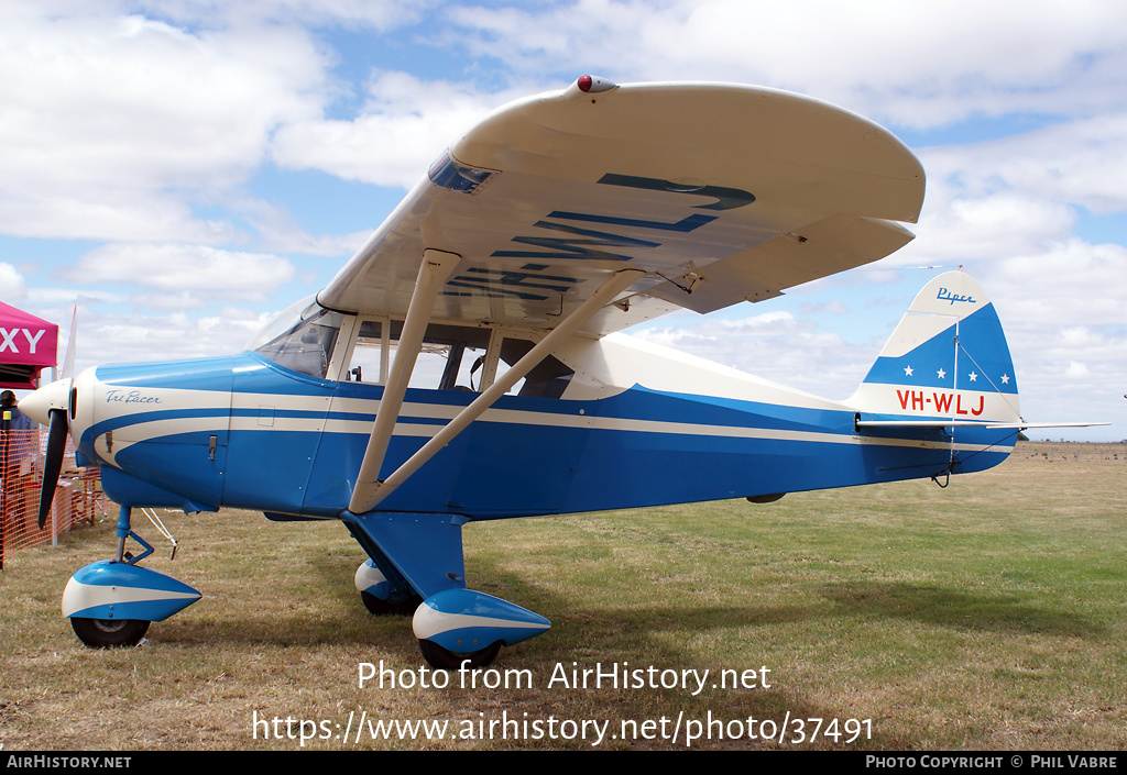 Aircraft Photo of VH-WLJ | Piper PA-22-160 Tri-Pacer | AirHistory.net #37491