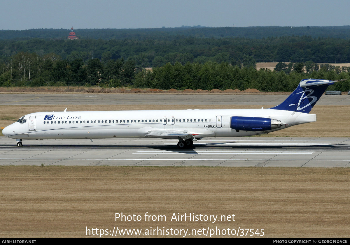 Aircraft Photo of F-GMLK | McDonnell Douglas MD-83 (DC-9-83) | Blue Line | AirHistory.net #37545