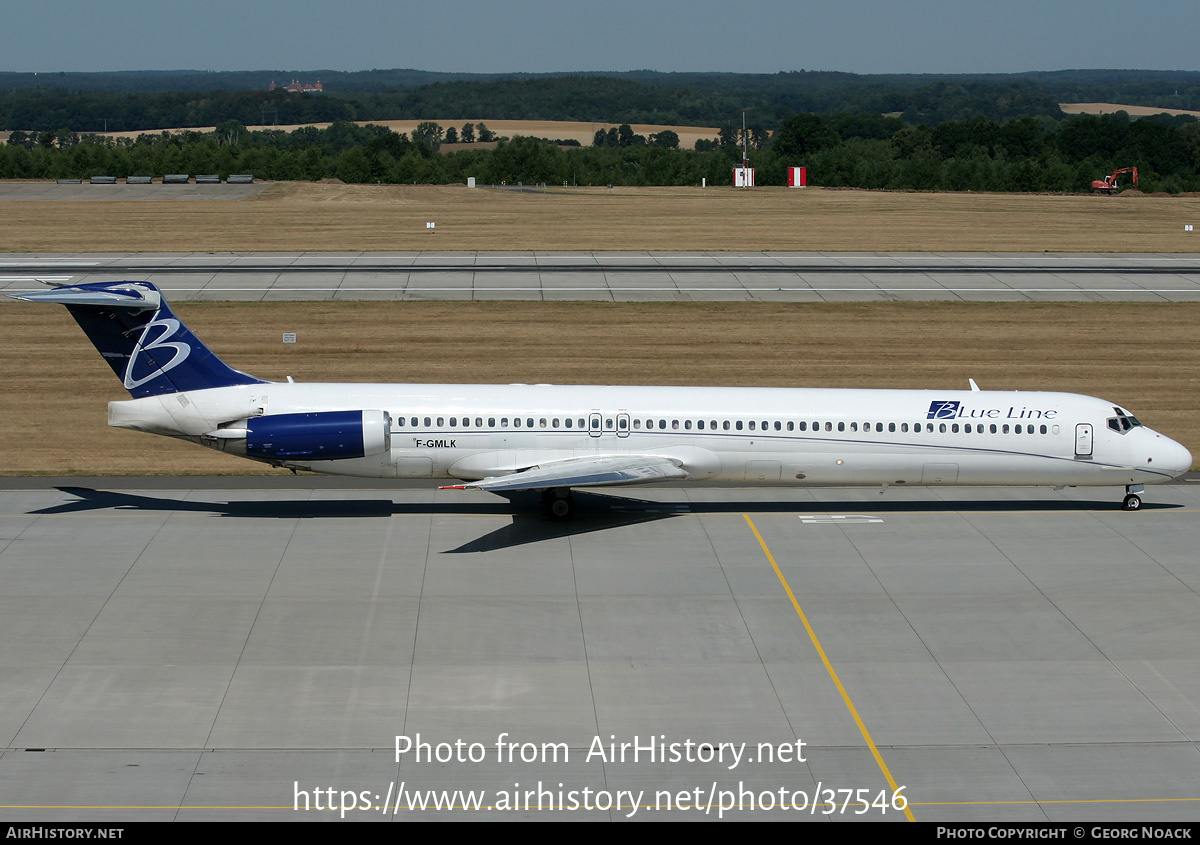 Aircraft Photo of F-GMLK | McDonnell Douglas MD-83 (DC-9-83) | Blue Line | AirHistory.net #37546