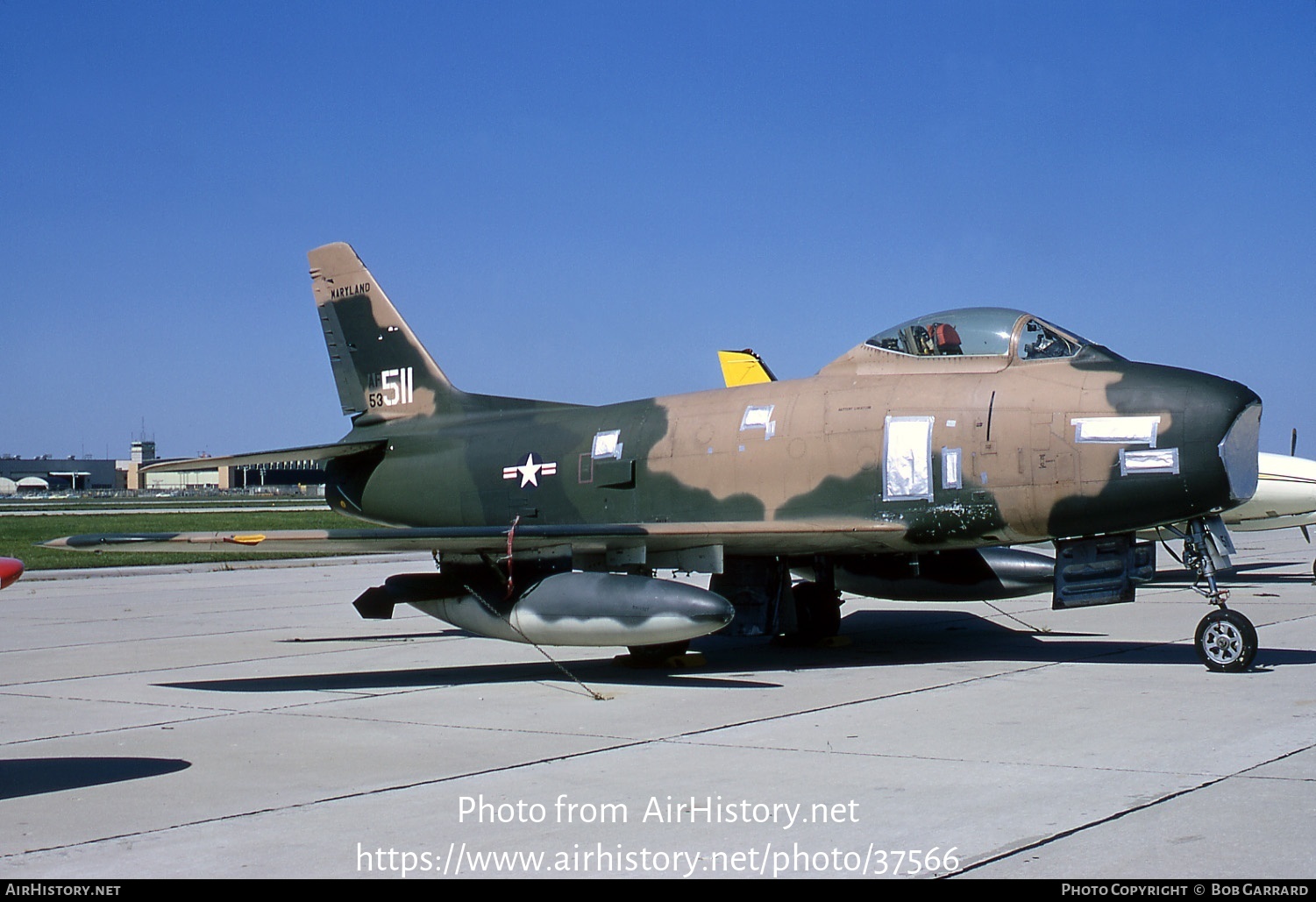 Aircraft Photo of 53-1511 / AF53-511 | North American F-86H Sabre | USA - Air Force | AirHistory.net #37566