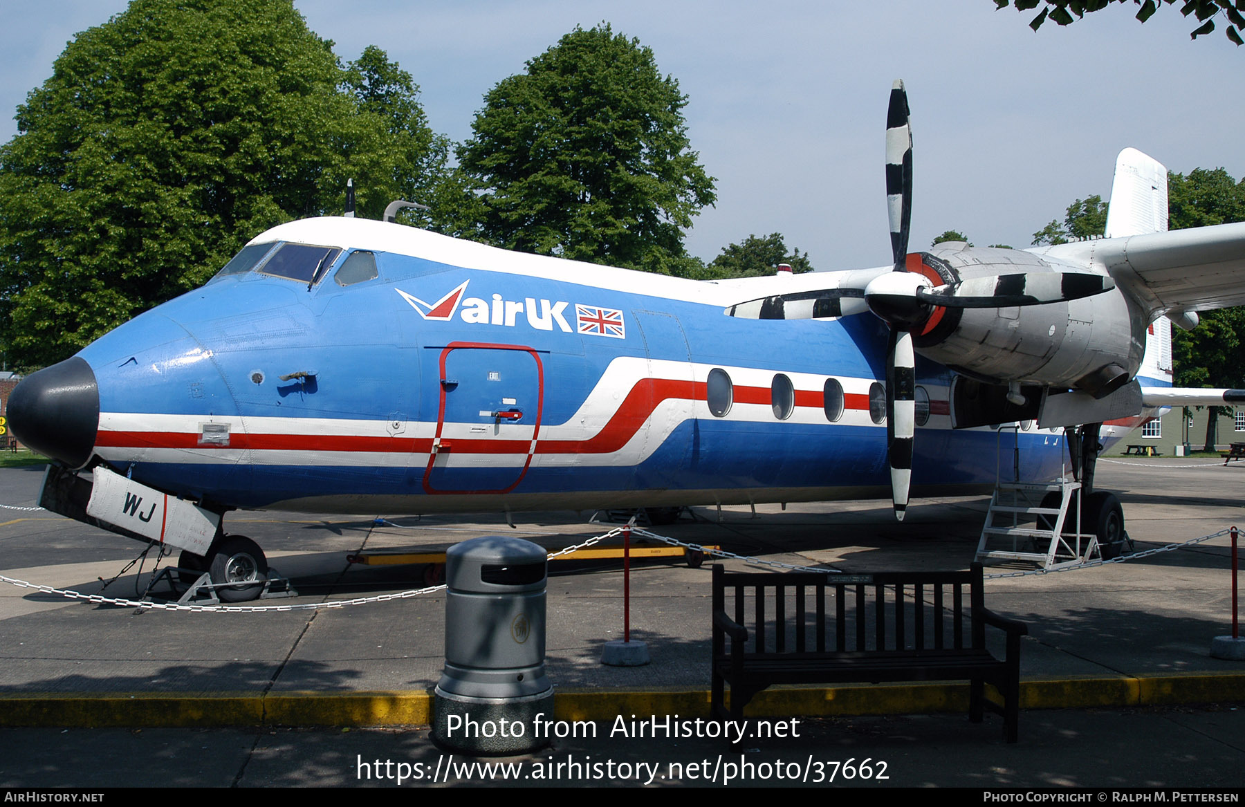 Aircraft Photo of G-APWJ | Handley Page HPR-7 Herald 201 | Air UK | AirHistory.net #37662