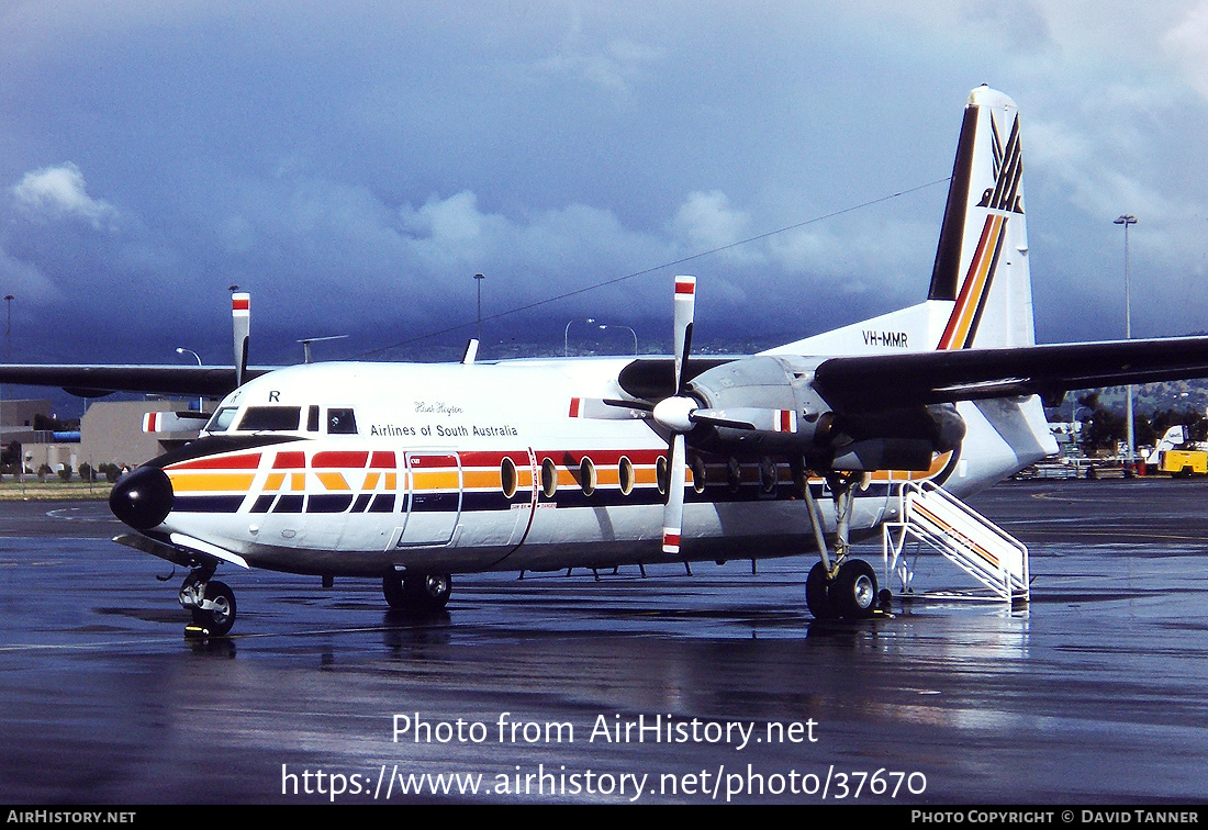 Aircraft Photo of VH-MMR | Fokker F27-200 Friendship | Airlines of South Australia - ASA | AirHistory.net #37670