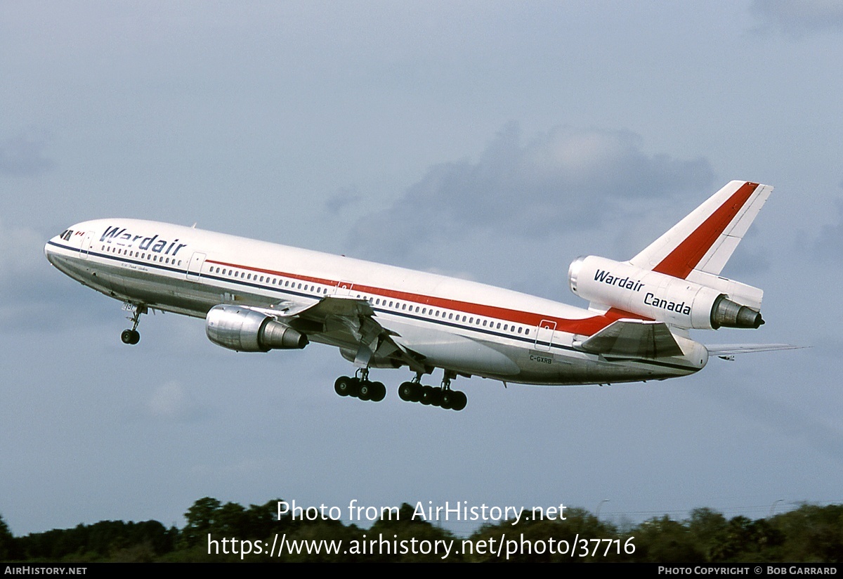 Aircraft Photo of C-GXRB | McDonnell Douglas DC-10-30 | Wardair Canada | AirHistory.net #37716