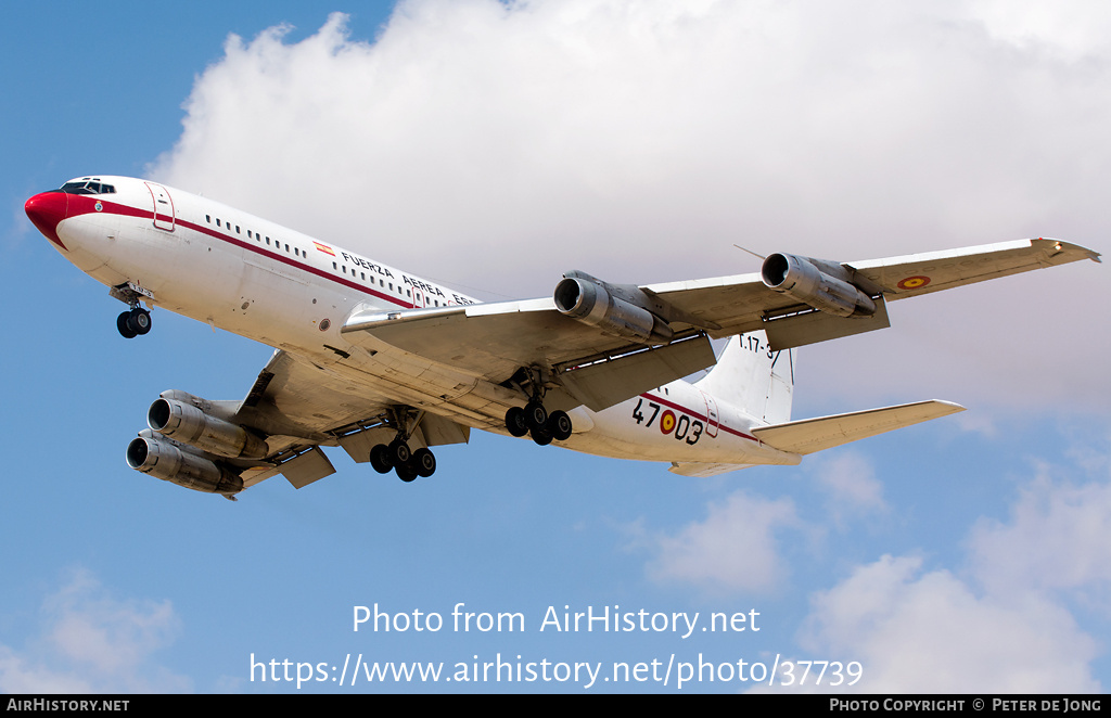 Aircraft Photo of T.17-3 | Boeing 707-368C | Spain - Air Force | AirHistory.net #37739