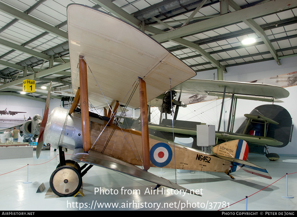 Aircraft Photo of N6452 | Sopwith Pup (replica) | UK - Navy | AirHistory.net #37781