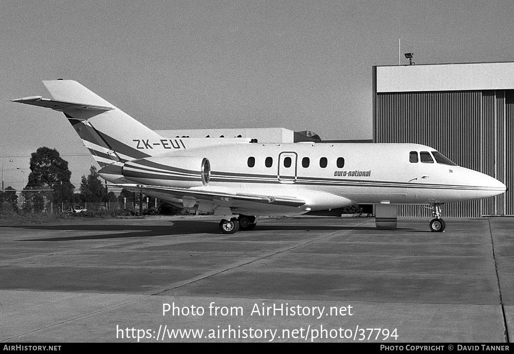 Aircraft Photo of ZK-EUI | British Aerospace BAe-125-800B | AirHistory.net #37794