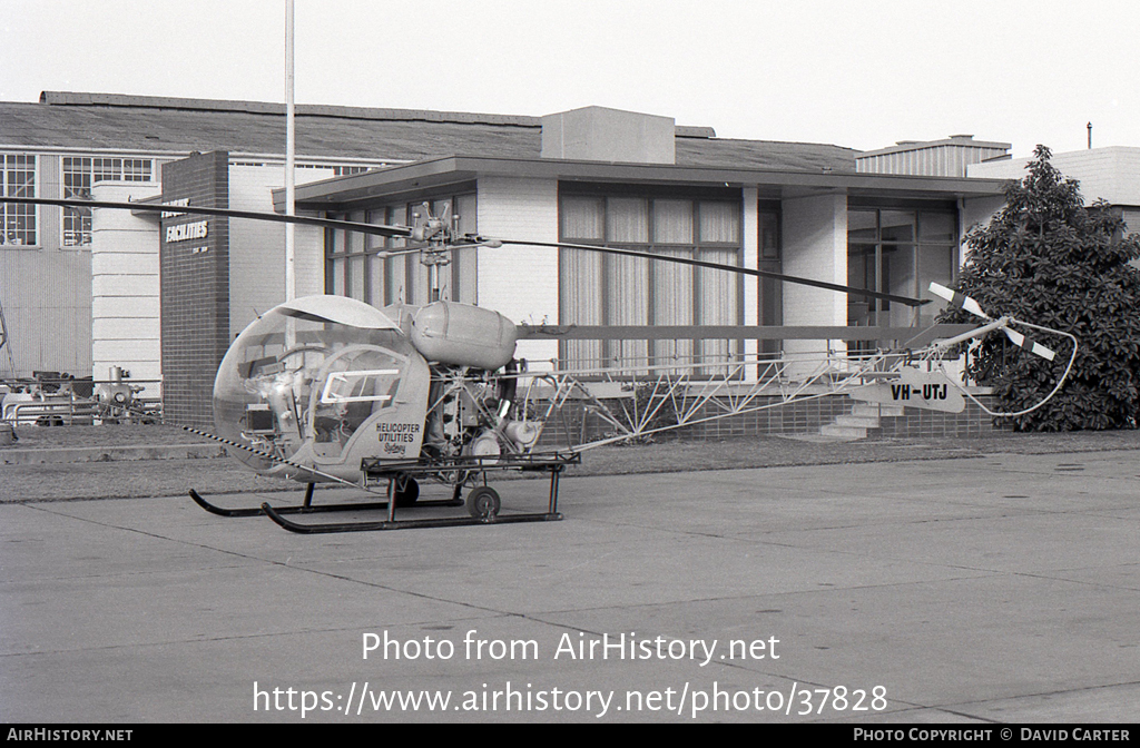 Aircraft Photo of VH-UTJ | Bell 47G-3B-1 | Helicopter Utilities | AirHistory.net #37828