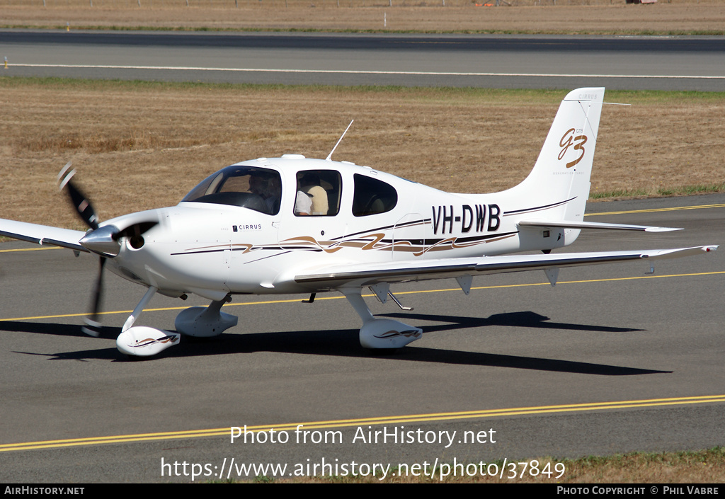 Aircraft Photo of VH-DWB | Cirrus SR-22 G3-GTS | AirHistory.net #37849