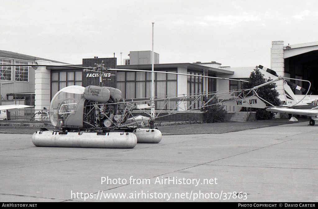 Aircraft Photo of VH-UTN | Bell 47G-3B-1 | Helicopter Utilities | AirHistory.net #37863