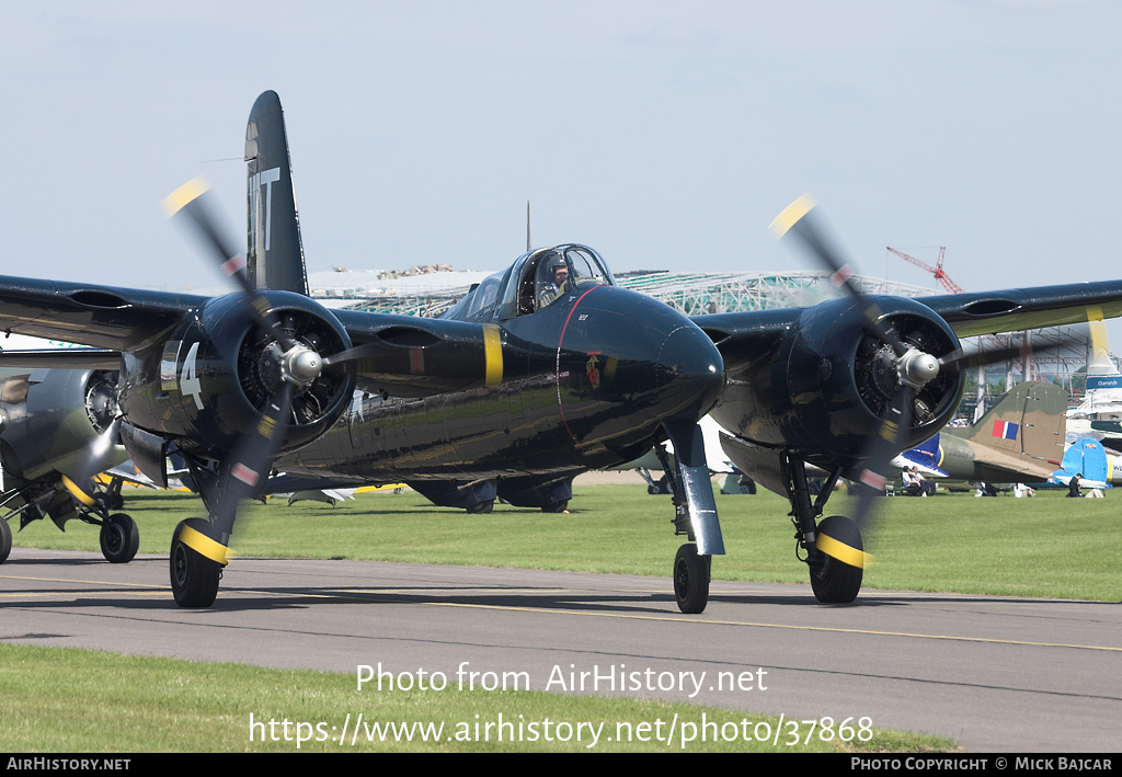 Aircraft Photo of G-RUMT / 80425 | Grumman F7F-3P Tigercat | USA ...