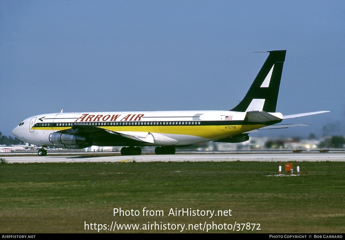 Aircraft Photo of N707GB | Boeing 707-338C | Arrow Air | AirHistory.net #37872