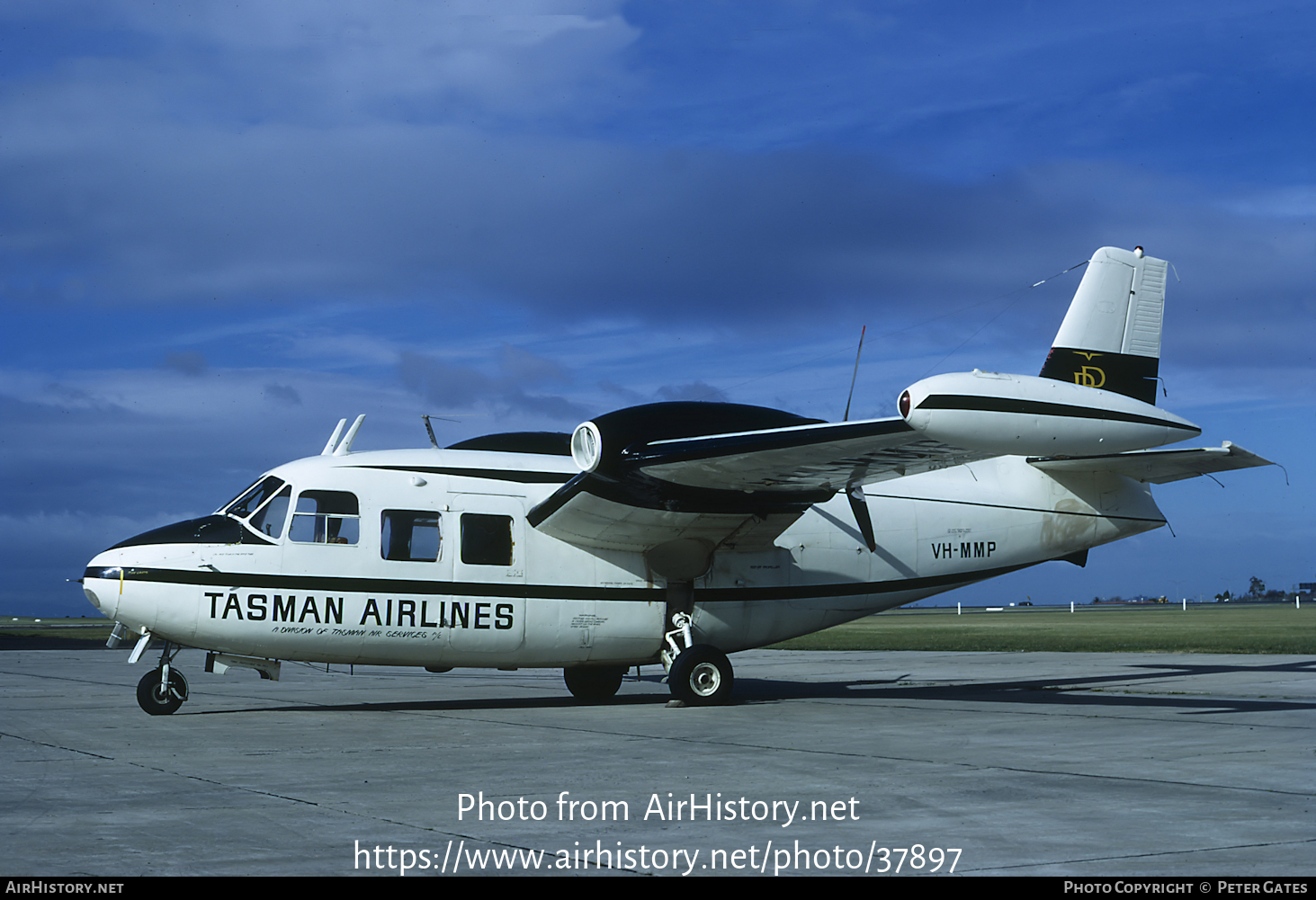 Aircraft Photo of VH-MMP | Piaggio P-166AL-1 | Tasman Airlines | AirHistory.net #37897