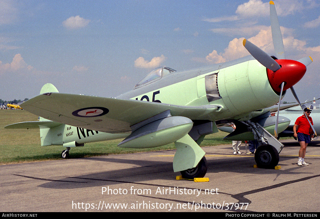 Aircraft Photo of N260X | Hawker Sea Fury FB11 | Australia - Air Force | AirHistory.net #37977