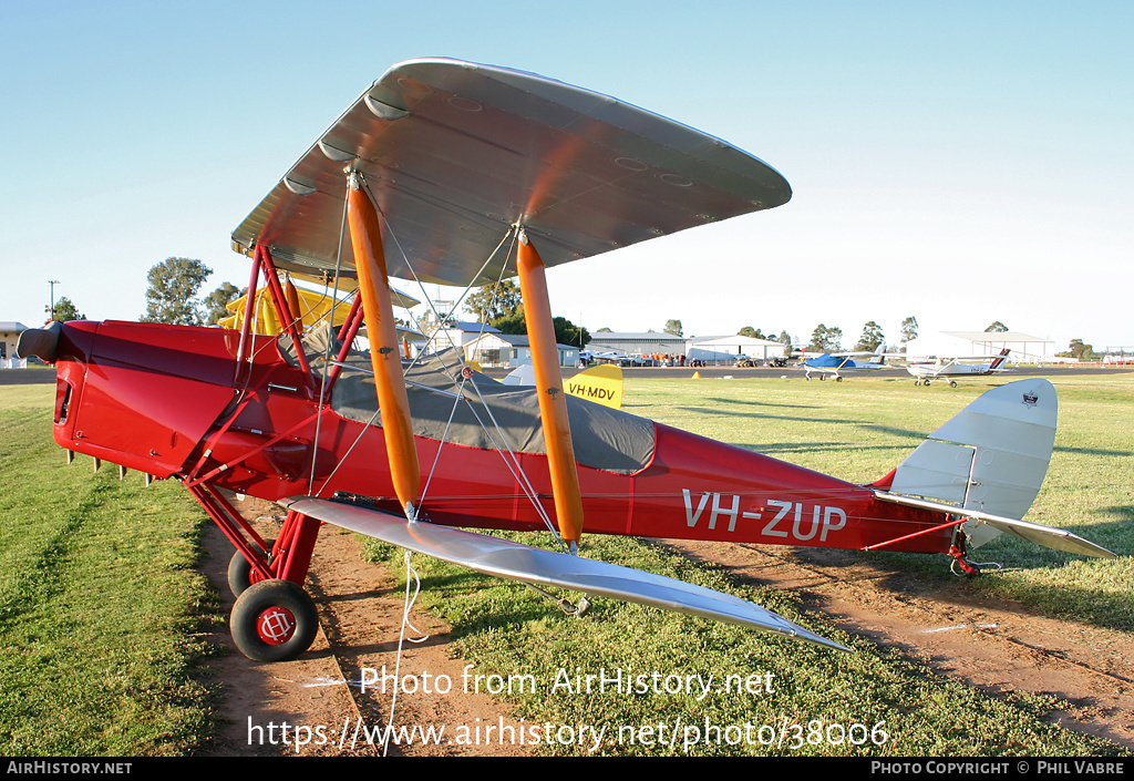 Aircraft Photo of VH-ZUP | De Havilland D.H. 82A Tiger Moth | AirHistory.net #38006