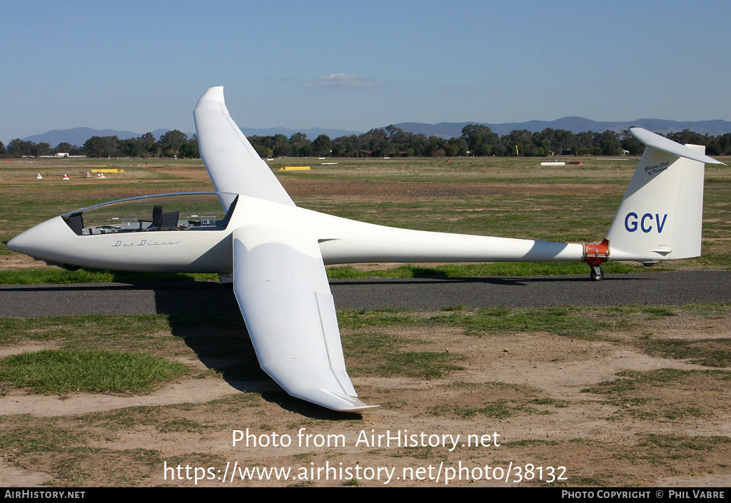 Aircraft Photo of VH-GCV | Schempp-Hirth Duo Discus | Gliding Club of Victoria | AirHistory.net #38132