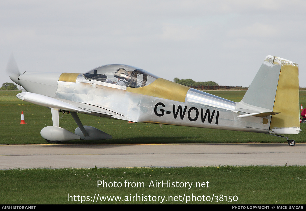 Aircraft Photo of G-WOWI | Van's RV-7 | AirHistory.net #38150