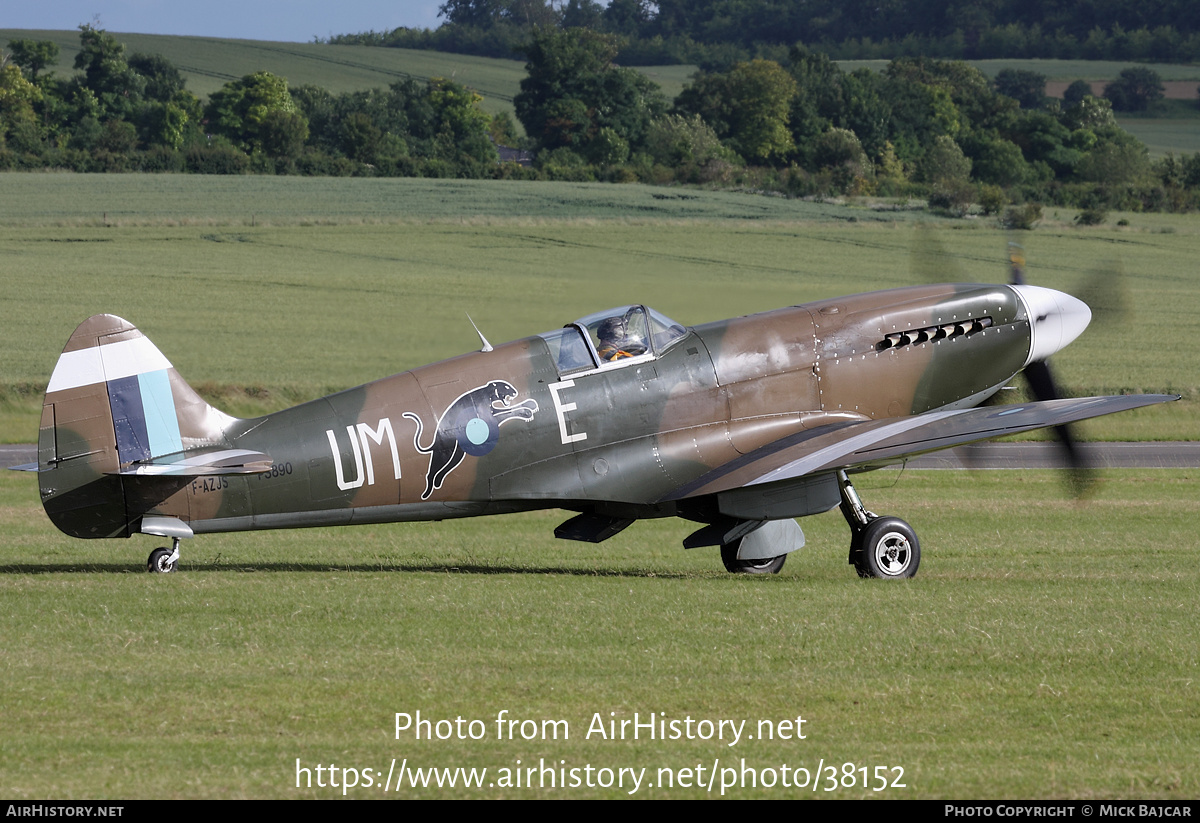 Aircraft Photo of F-AZJS / PS890 | Supermarine 389 Spitfire PR19 | UK - Air Force | AirHistory.net #38152