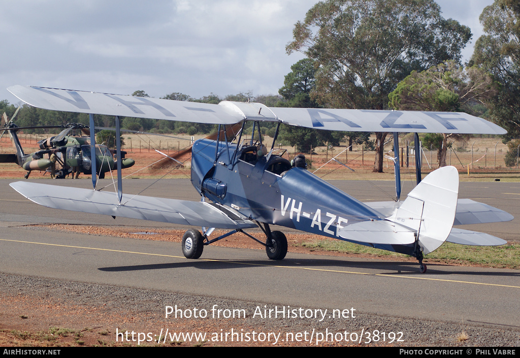 Aircraft Photo of VH-AZF | De Havilland D.H. 82A Tiger Moth | AirHistory.net #38192