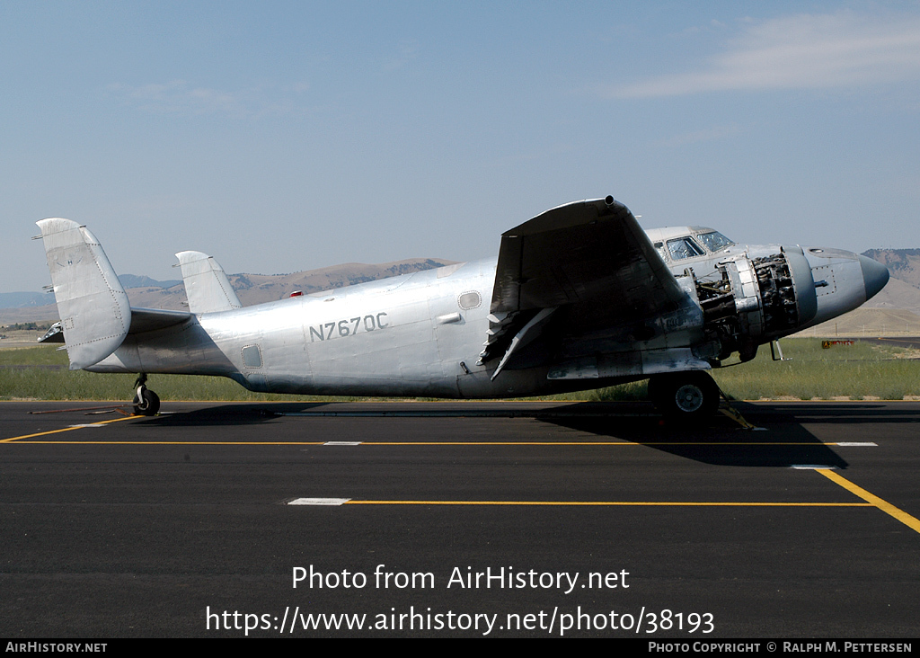 Aircraft Photo of N7670C | Lockheed PV-2 Harpoon | AirHistory.net #38193