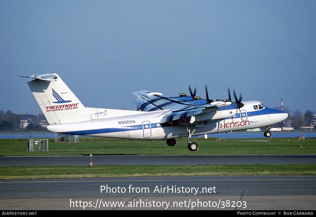 Aircraft Photo of N900HA | De Havilland Canada DHC-7-102 Dash 7 | Piedmont Regional | AirHistory.net #38203