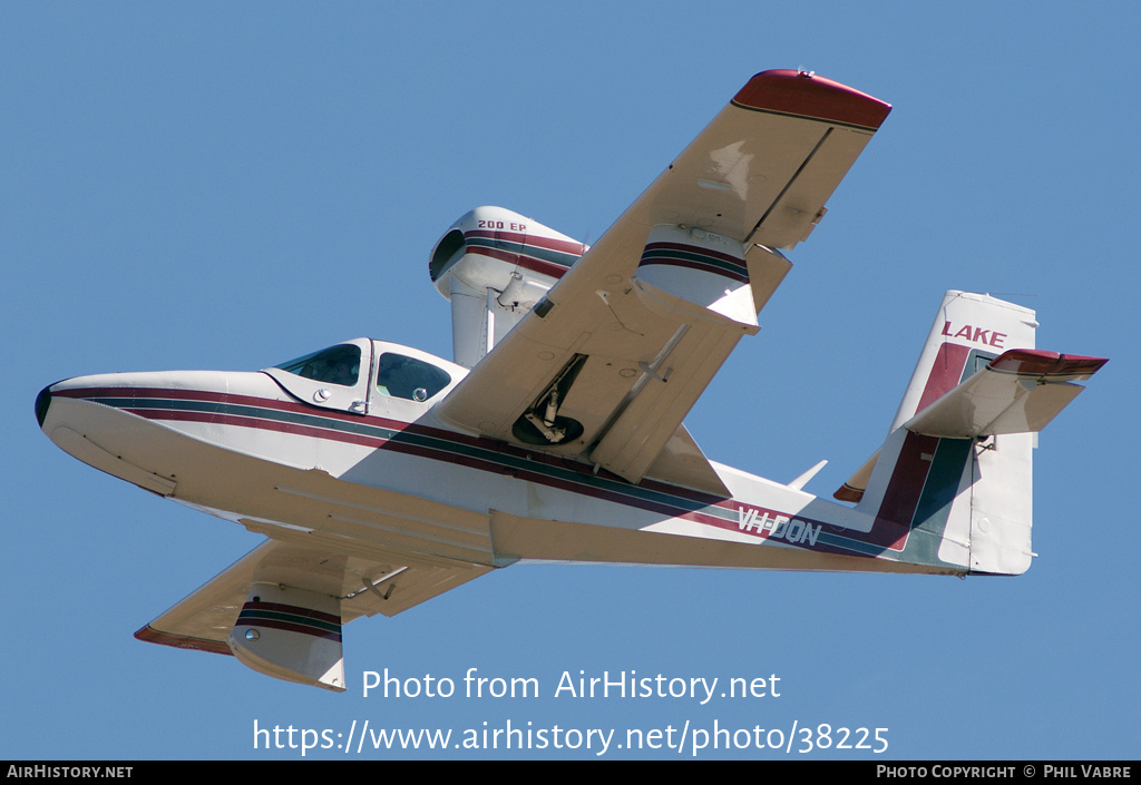 Aircraft Photo of VH-DQN | Lake LA-200EP | AirHistory.net #38225