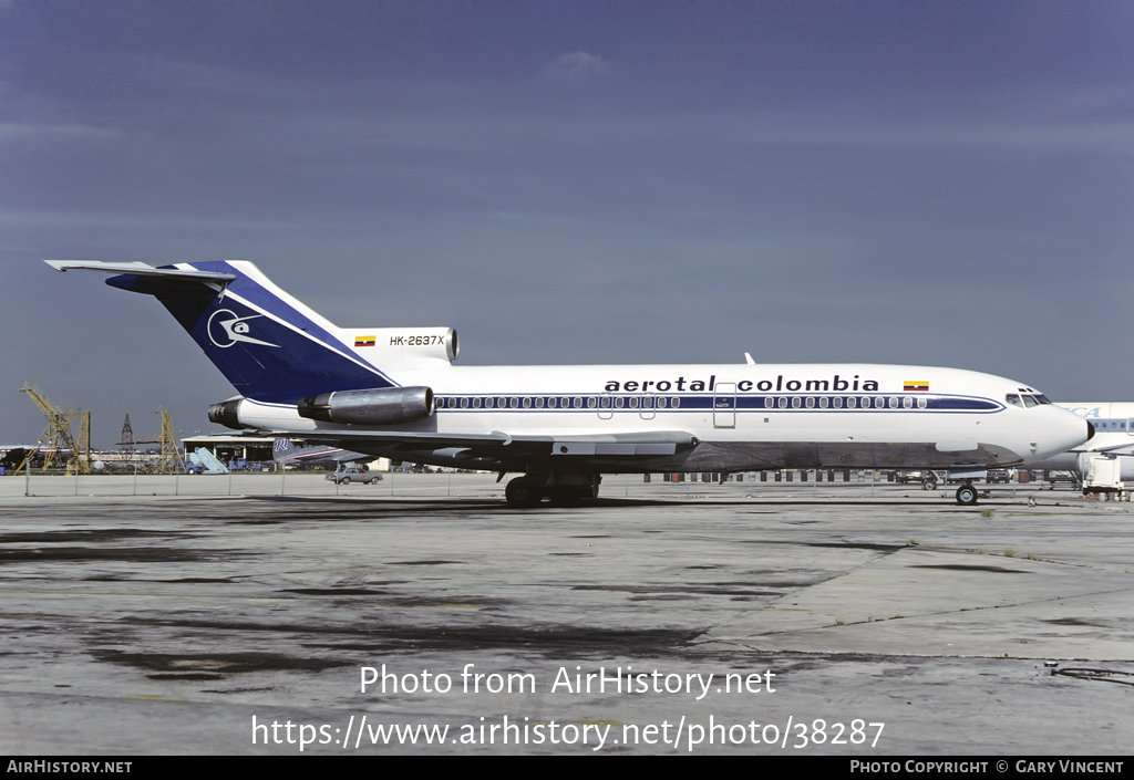 Aircraft Photo of HK-2637X | Boeing 727-114 | Aerotal - Aerolíneas Territoriales de Colombia | AirHistory.net #38287