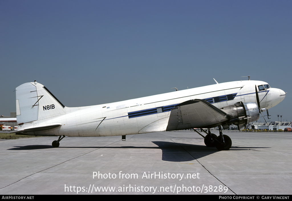 Aircraft Photo of N81B | Douglas C-47 Skytrain | AirHistory.net #38289