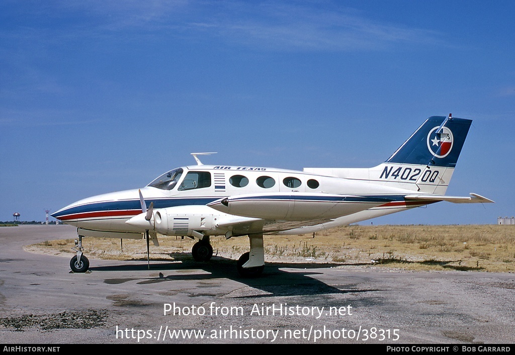 Aircraft Photo of N4020Q | Cessna 402 | Air Texas | AirHistory.net #38315