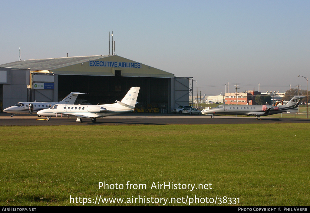 Aircraft Photo of VH-FGK | Cessna 550 Citation Bravo | Executive Airlines | AirHistory.net #38331