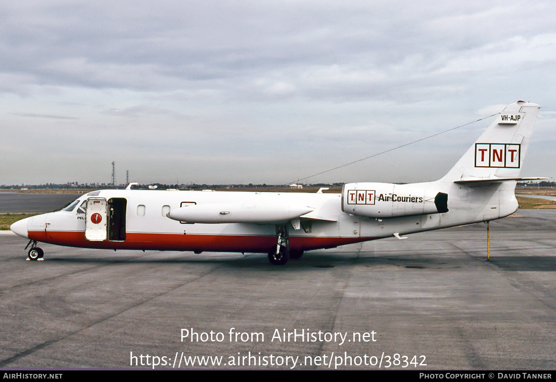 Aircraft Photo of VH-AJP | Israel Aircraft Industries IAI-1124 Westwind 1 | TNT Air Couriers | AirHistory.net #38342