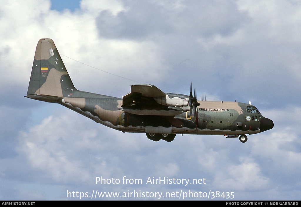Aircraft Photo of FAE-812 | Lockheed C-130H Hercules | Ecuador - Air Force | AirHistory.net #38435
