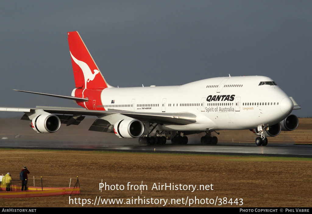 Aircraft Photo of VH-OEG | Boeing 747-438/ER | Qantas | AirHistory.net #38443