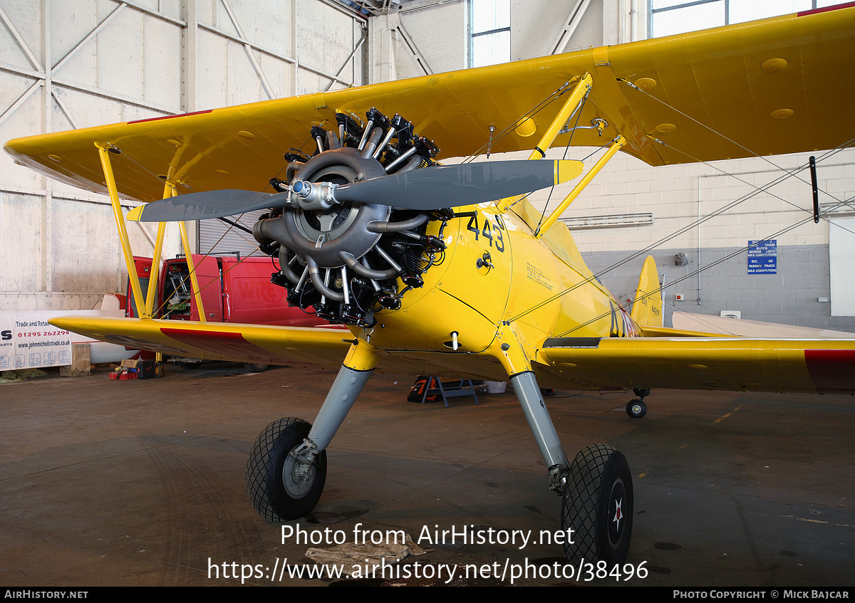 Aircraft Photo of N43YP | Boeing N2S-5 Kaydet (E75) | USA - Navy | AirHistory.net #38496