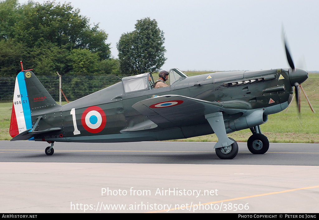 Aircraft Photo of HB-RCF / 31 | Morane-Saulnier D-3801 (MS-412) | France - Air Force | AirHistory.net #38506