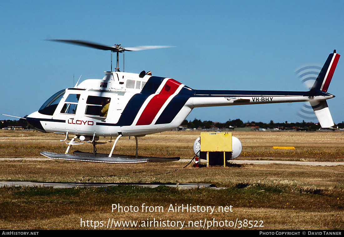 Aircraft Photo of VH-BHY | Bell 206B JetRanger II | Lloyd Helicopters | AirHistory.net #38522