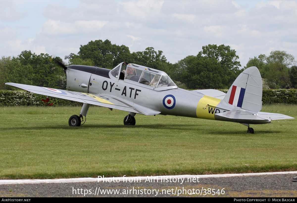 Aircraft Photo of OY-ATF / WD319 | De Havilland Canada DHC-1 Chipmunk Mk22 | UK - Air Force | AirHistory.net #38546