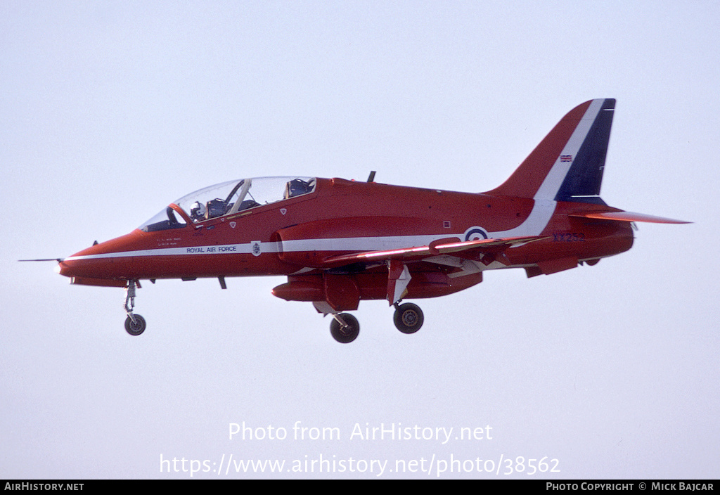 Aircraft Photo of XX252 | British Aerospace Hawk T1A | UK - Air Force | AirHistory.net #38562