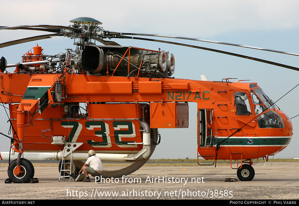 Aircraft Photo of N217AC | Sikorsky S-64E Skycrane | Erickson Air-Crane | AirHistory.net #38585