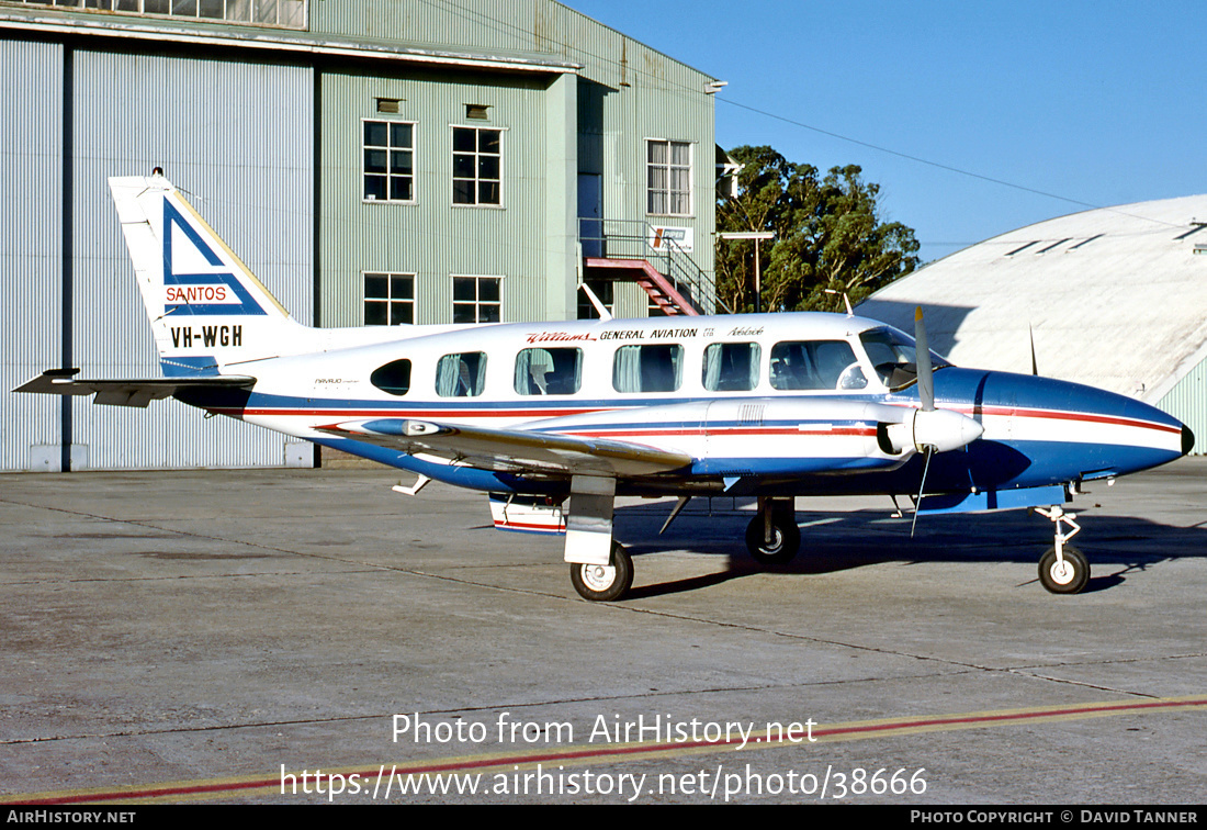 Aircraft Photo of VH-WGH | Piper PA-31-350 Navajo Chieftain | Williams General Aviation | AirHistory.net #38666