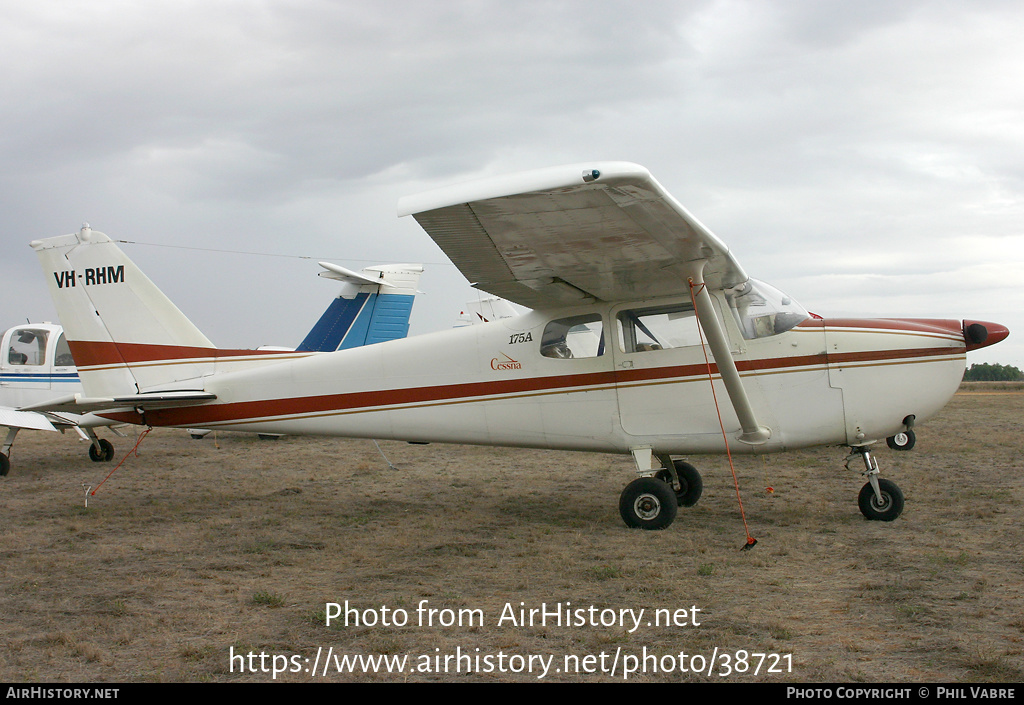 Aircraft Photo of VH-RHM | Cessna 175A | AirHistory.net #38721