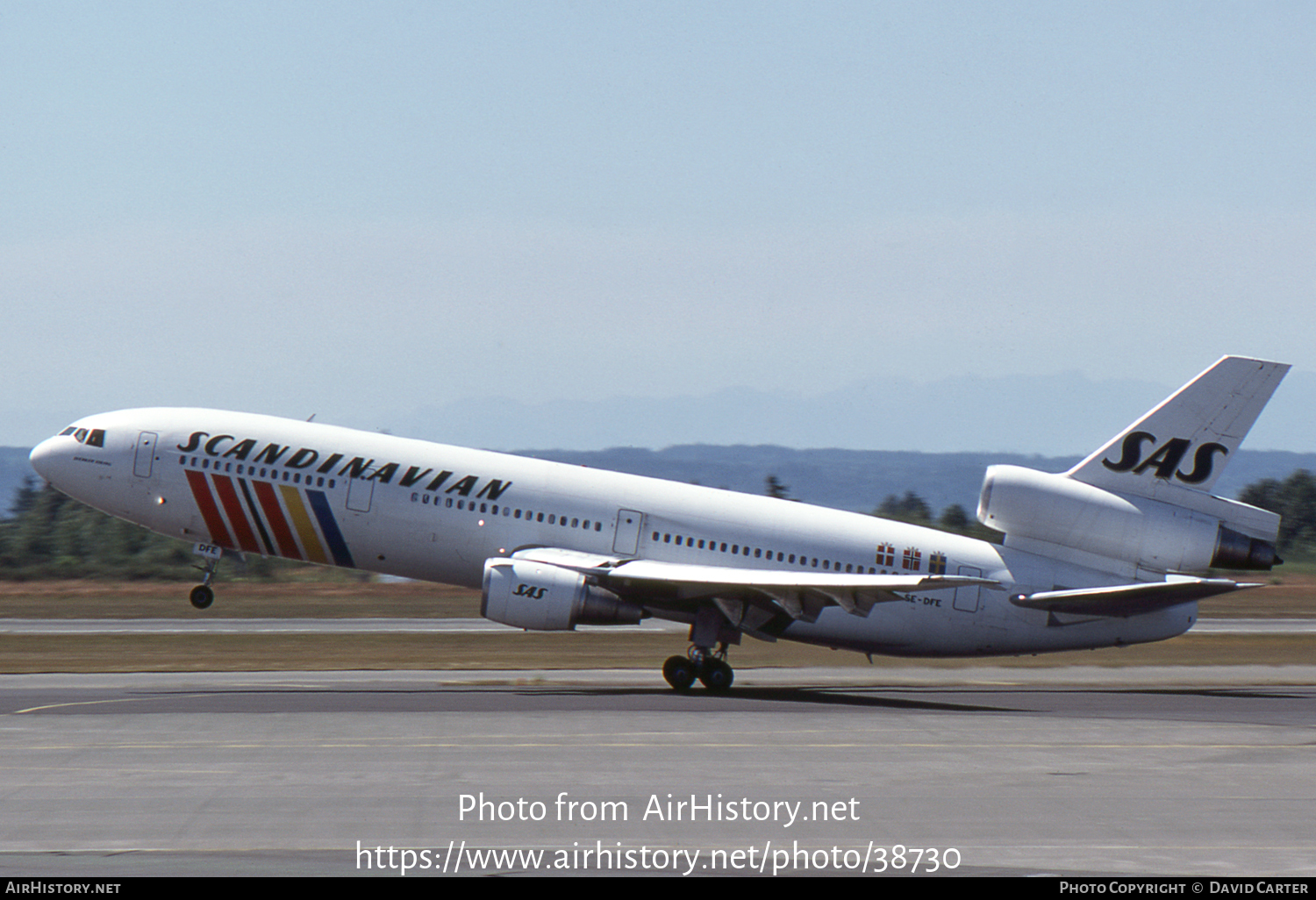 Aircraft Photo of SE-DFE | McDonnell Douglas DC-10-30 | Scandinavian Airlines - SAS | AirHistory.net #38730