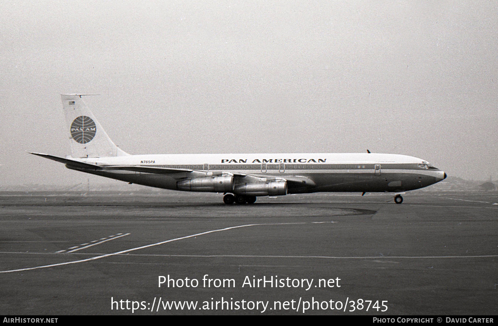 Aircraft Photo of N765PA | Boeing 707-321C | Pan American World Airways - Pan Am | AirHistory.net #38745