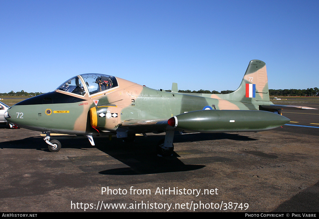 Aircraft Photo of VH-LLD / NZ6372 | BAC 167 Strikemaster Mk88 | New Zealand - Air Force | AirHistory.net #38749